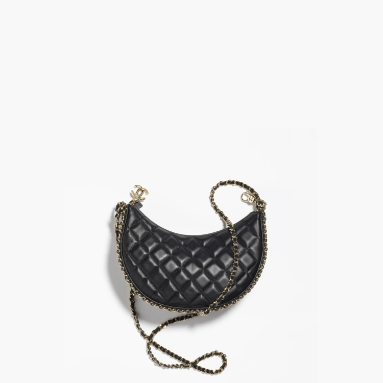 샤넬   램스킨 어라운드 스몰   호보백