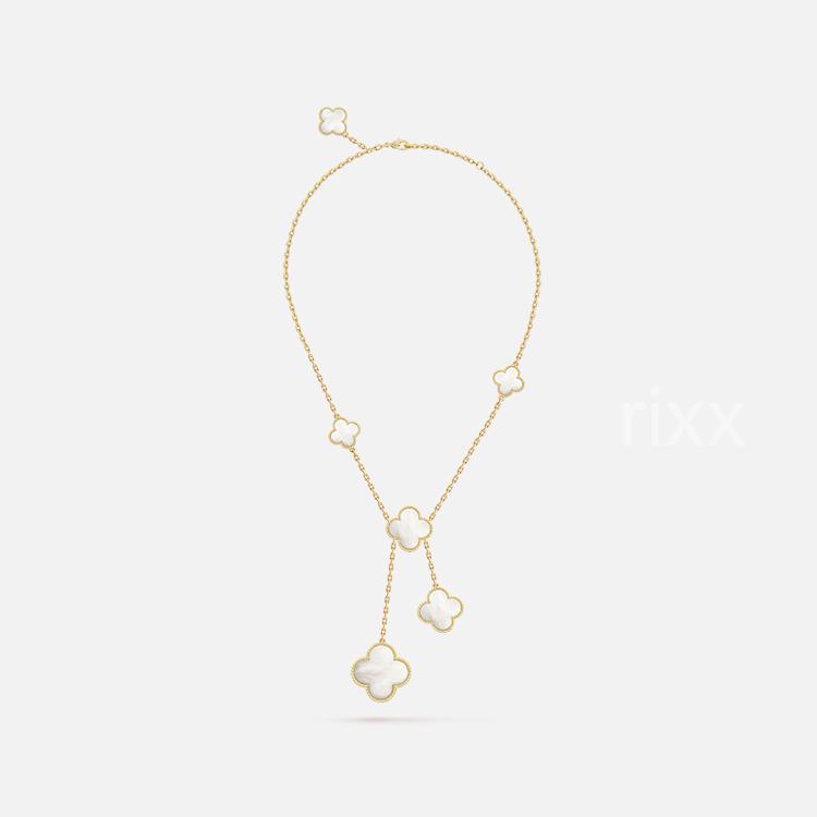 반클리프 앤 아펠 매직 알함브라 네크리스 6개 모티브