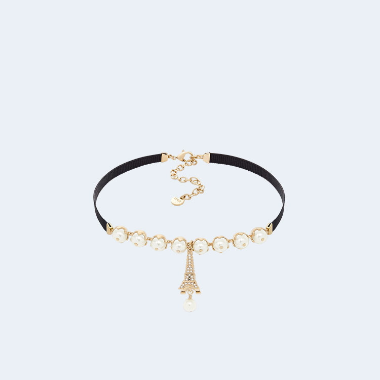 디올 플랜 드 파리 초커 목걸이