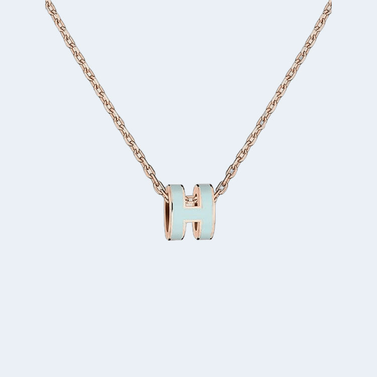 에르메스 미니팝 H 펜던트 목걸이