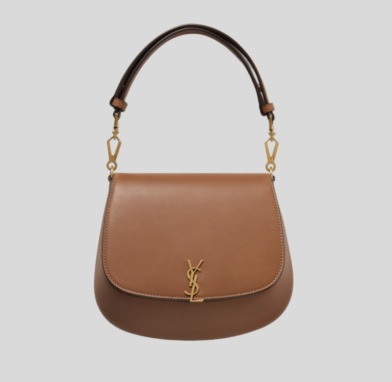 생로랑 볼테르 숄더백 (브라운)