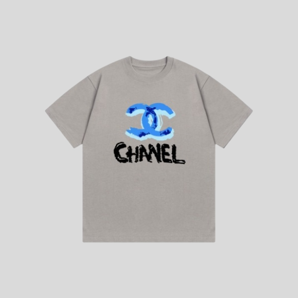 샤넬 프린팅 로고 티셔츠