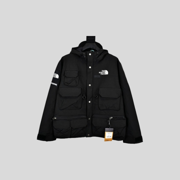 슈프림 x 노스페이스 카고 자켓 블랙 - 20SS 