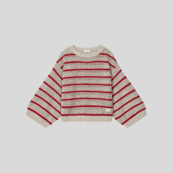 브루넬로쿠치넬리 스트라이프 스웨터