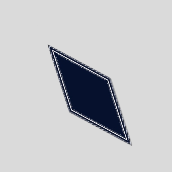 샤넬 다이아몬드 스카프(네이비블루)