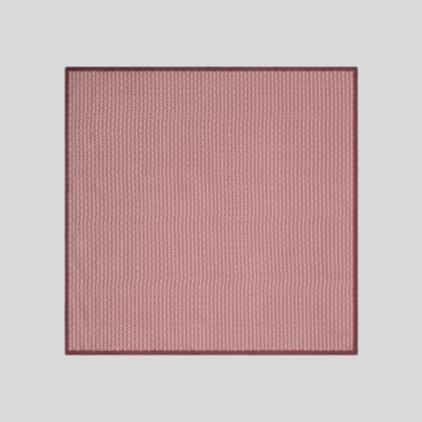 셀린느 트리옹프 로고 스퀘어 스카프(마룬)