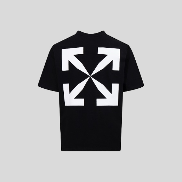 오프화이트 파스칼 페인팅 반팔 티쳐스