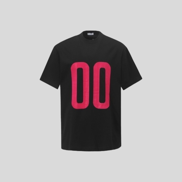 로에베 플로킹 반팔티