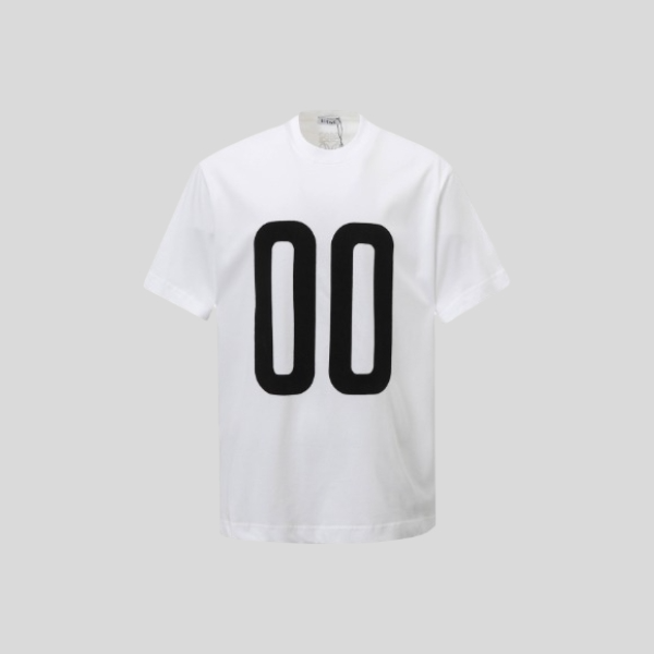 로에베 플로킹 반팔티