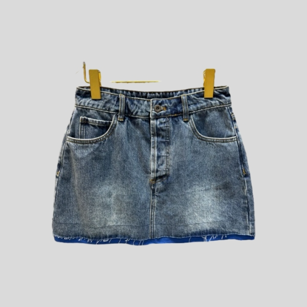 미우미우 데님 팜린 청스커트