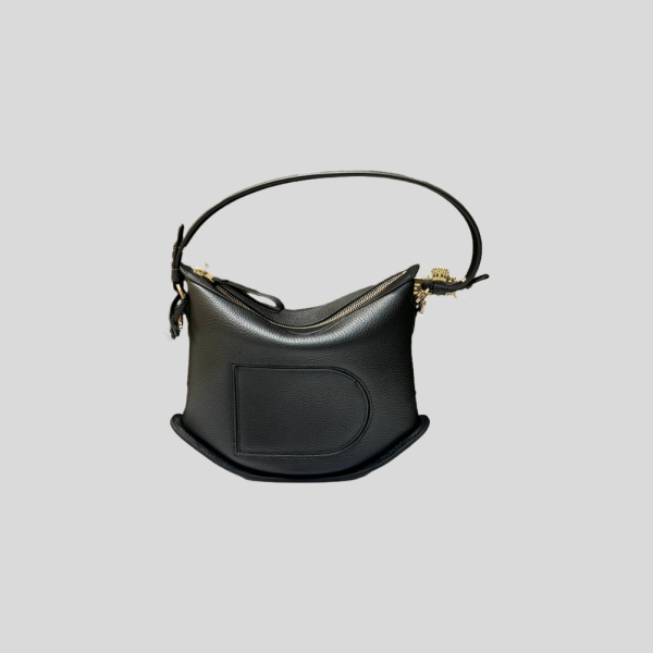 델보 핀 스윙 숄더백 (블랙)