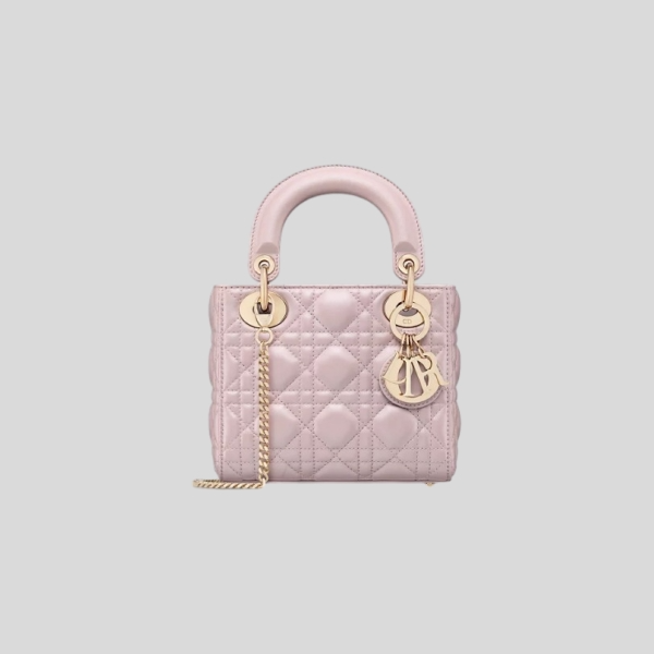디올 Lady Dior 미니 백 (핑크)