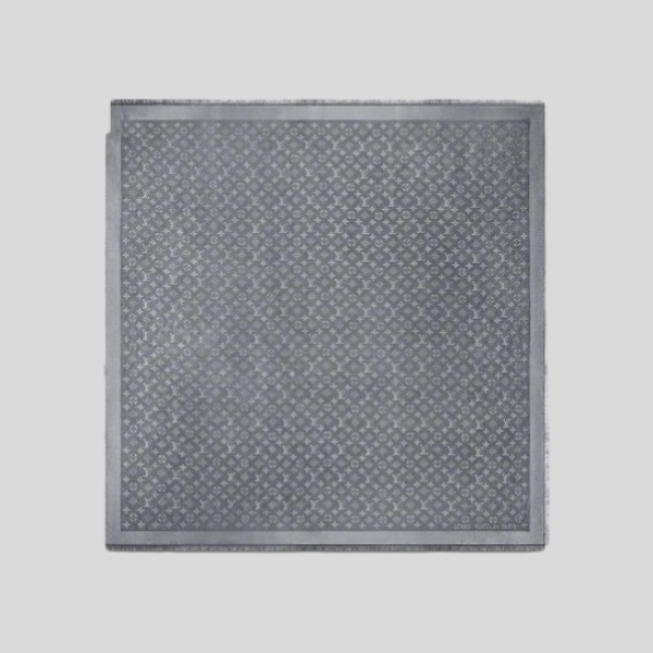 루이비통 모노그램 샤인 숄(그레이 실버)