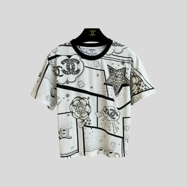 샤넬 반팔 티셔츠