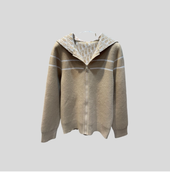 디올 캐시미어 양면 가디건