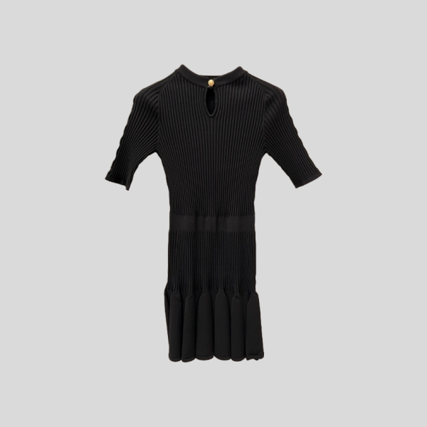 발망 물방울 틈새 드레스