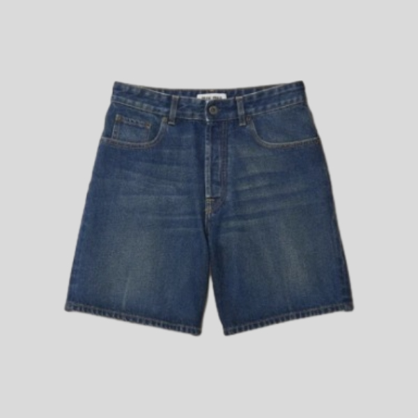 미우미우 데님진 올매치 반바지 팬츠