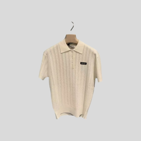 미우미우 울 니트 반팔티