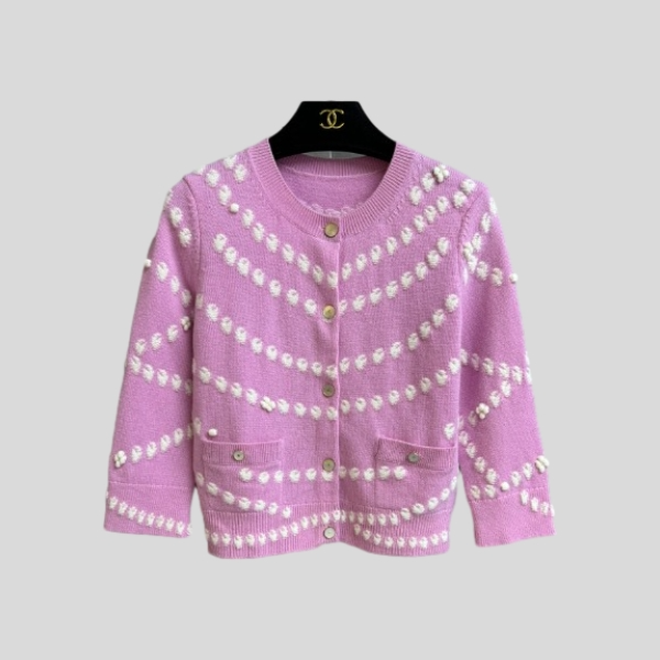 샤넬 캐시미어 니트 가디건