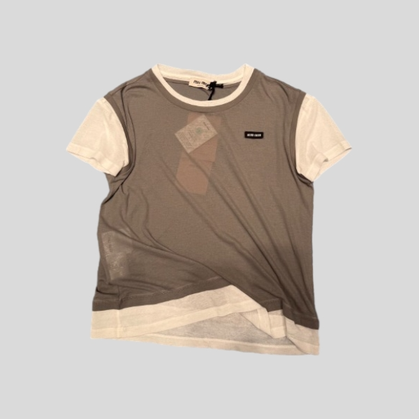 미우미우 3피스 반팔티