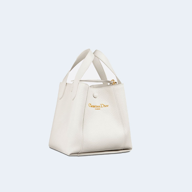 디올 Signature 스몰 버킷백 화이트 M2840