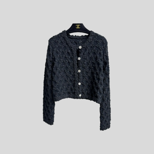 샤넬 다이아몬드 패턴 가디건(2color)