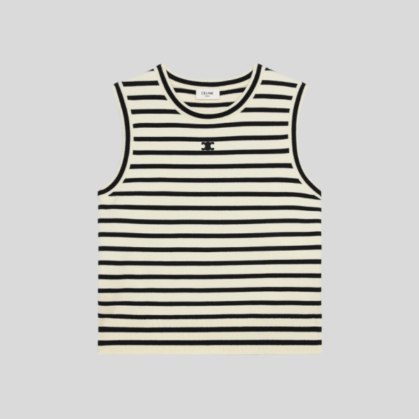 셀린느 트리옹프 슬리브리스 탑