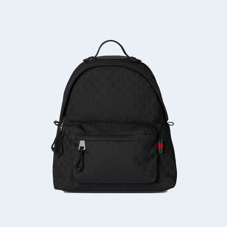 구찌 웹(Web) 미디엄 GG 백팩 블랙