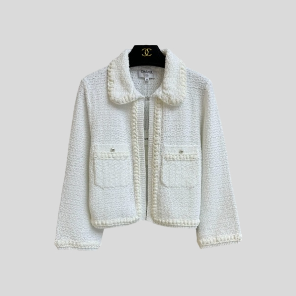 샤넬 진주 가디건