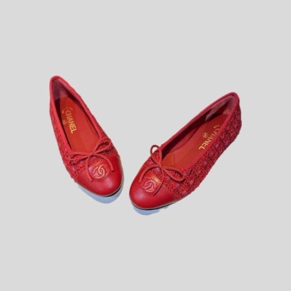샤넬 발레리나 플랫 슈즈