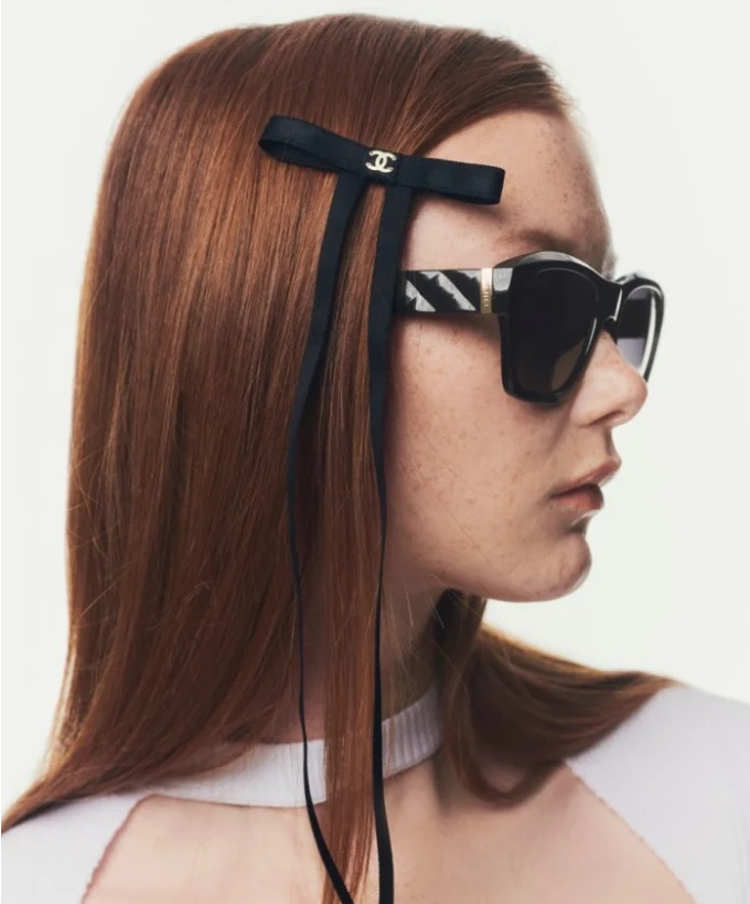 샤넬 헤어 클립