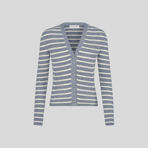 디올 Dioriviera 가디건 데님블루