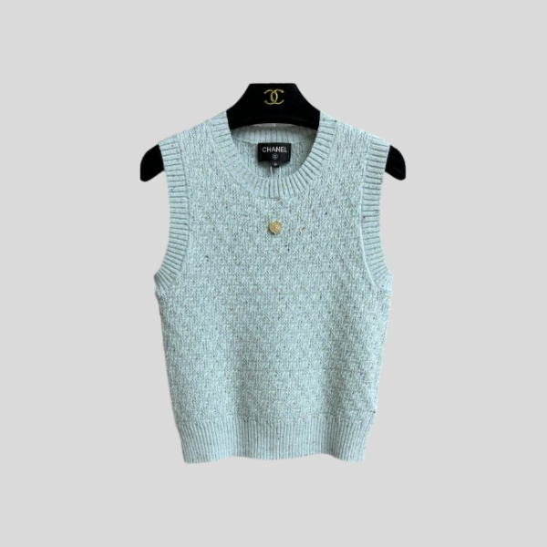 샤넬 니트 탑