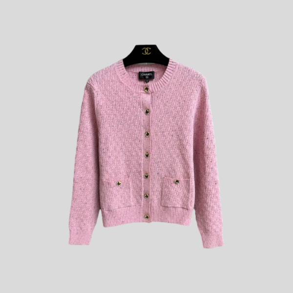 샤넬 도트 가디건