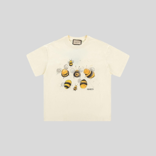 구찌 프린트 반팔티