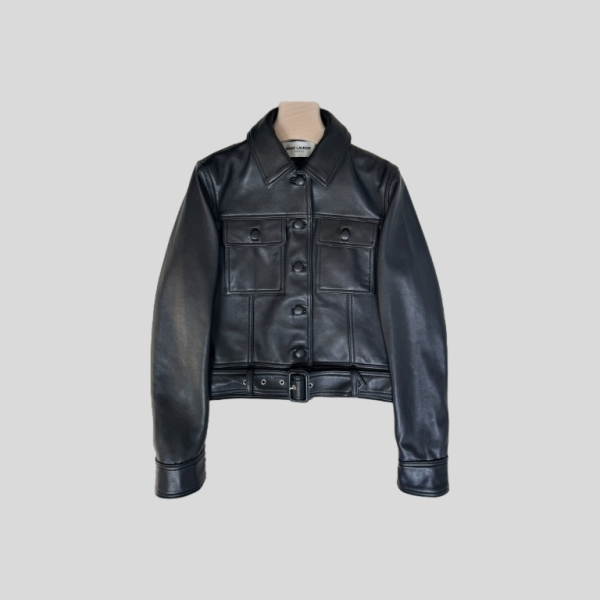 생로랑 가죽자켓