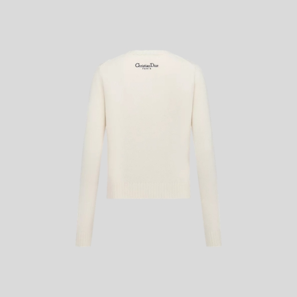 디올 자수 스웨터