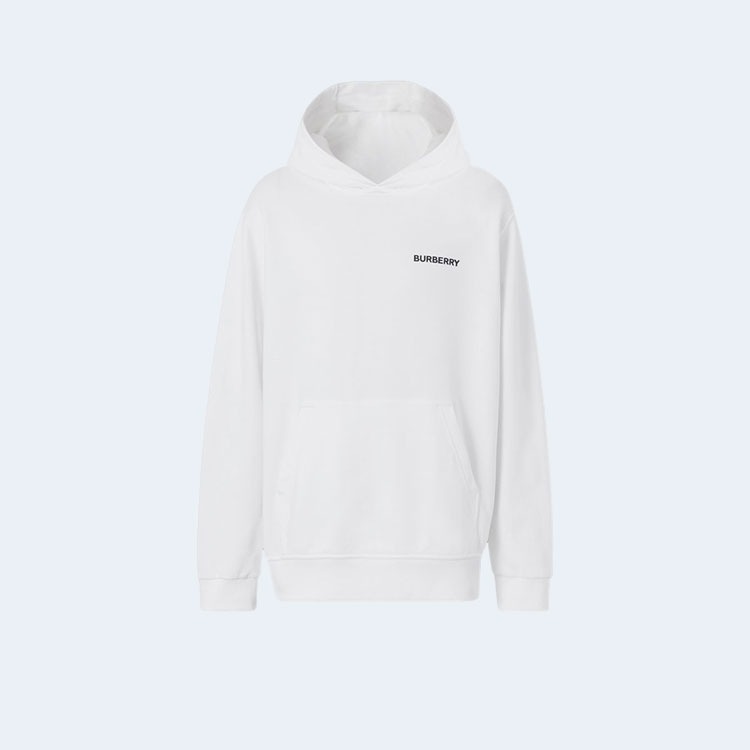 버버리 모노그램 모티프 후드