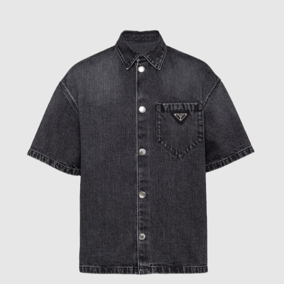 프라다 데님 셔츠