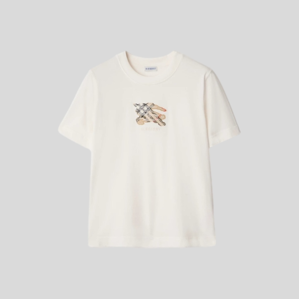 버버리 EKD 체크 코튼 티셔츠(2color)