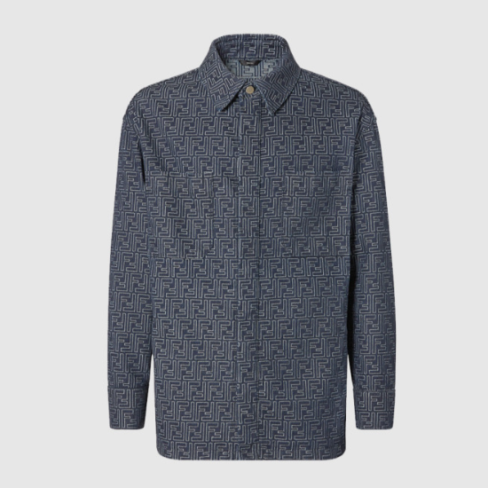 펜디 FF 자카드 데님 자켓