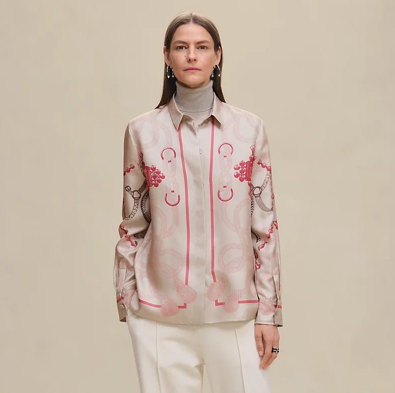 에르메스 클래식 셔츠