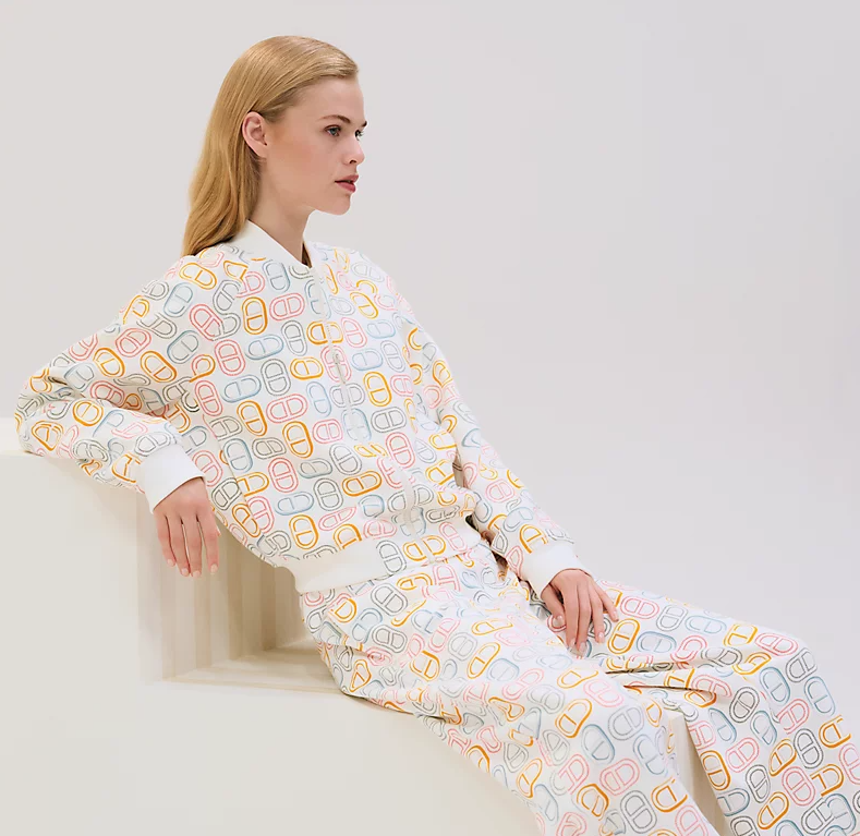 에르메스 Chaine d'Ancre 퀼티드 봄버 자켓