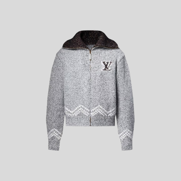 루이비통 지퍼 니트 블루종