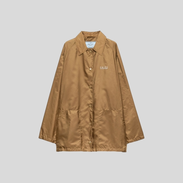 프라다 경량 리나일론 블루종 자켓
