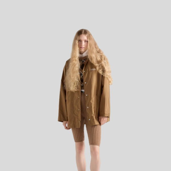 프라다 경량 리나일론 블루종 자켓