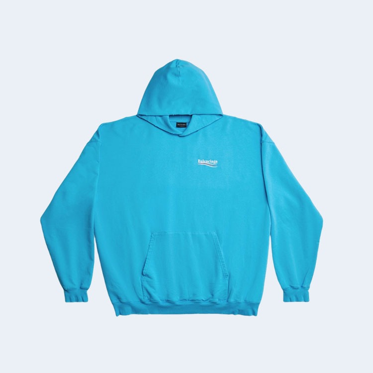 발렌시아가 폴리티컬 캠페인 후드 