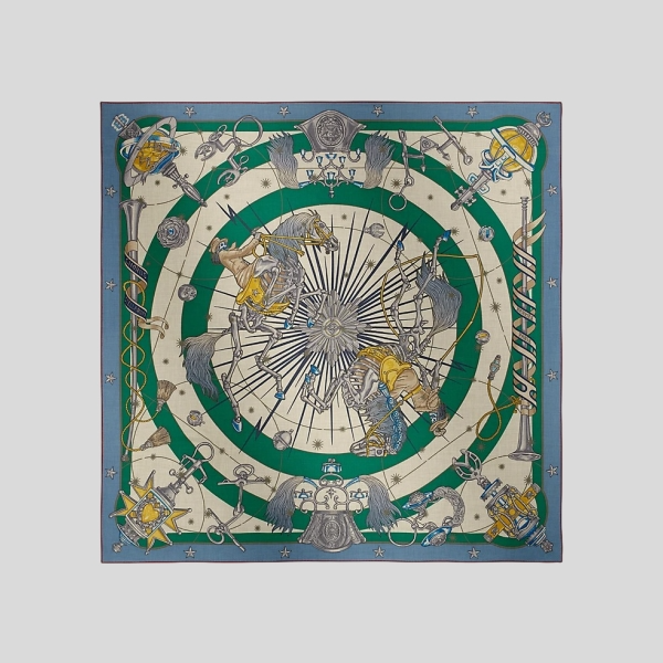 에르메스 Chorus Stellarum 숄 140