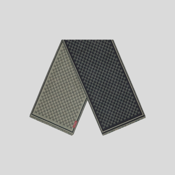 구찌 GG 울 자카드 스카프