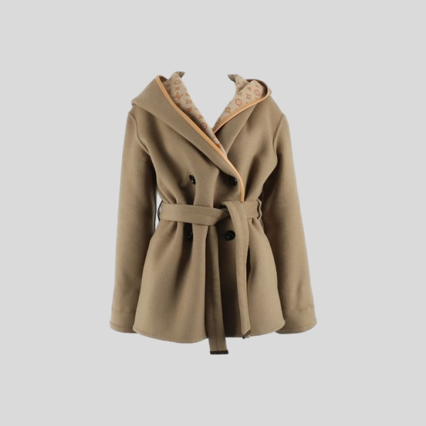 루이비통 울 후드 코트